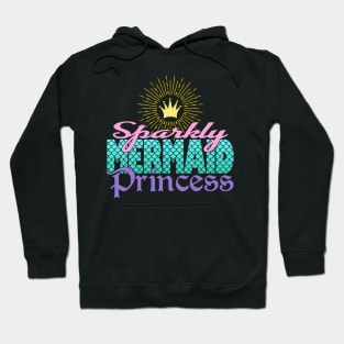 Sparkly Mermaid Princess Hoodie